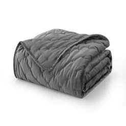 Double Bedspread Grey Velvet Bedding King Quilt Comforter Set -Bed Linings Sale grey 7 3b131609 67c1 4e60 b88f aec79099ca1d