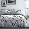 Triangle Art Print Abstract Duvet Cover Set Single,Double,King & Super King -Bed Linings Sale image 2022 12 08T07 20 08 733Z