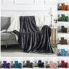 Sherpa Blanket Fluffy Throw Single, Double & King Size -Bed Linings Sale list1