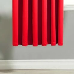 Pleated Curtains Thermal Blackout Pencil Pleat Red 10 Pleated Curtains Thermal Blackout Pencil Pleat Red -Bed Linings Sale red 2 74456390 df99 48ce a61e 329674865a10